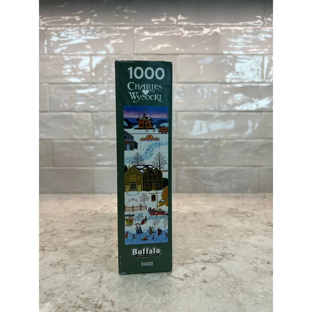Buffalo Games Charles Wysocki 1000 Piece Jigsaw Puzzle Olde Bucks County 91400